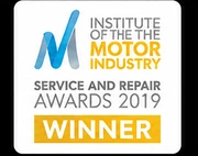 Institute of the Motor Industry Service and Repair Awards 2019 Winner